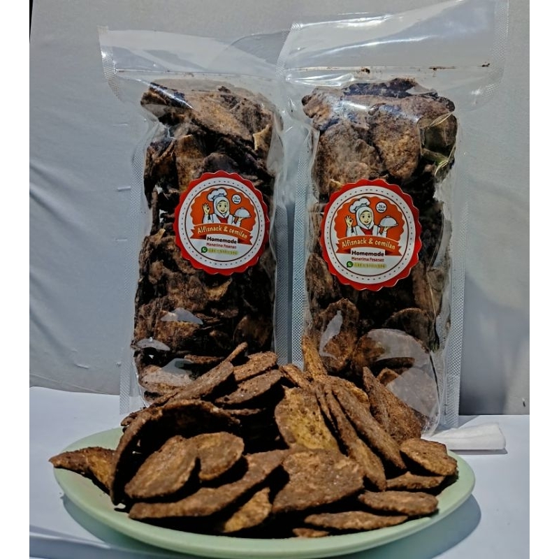 

Keripik pisang raja nangka 500 gram cokelat bubuk