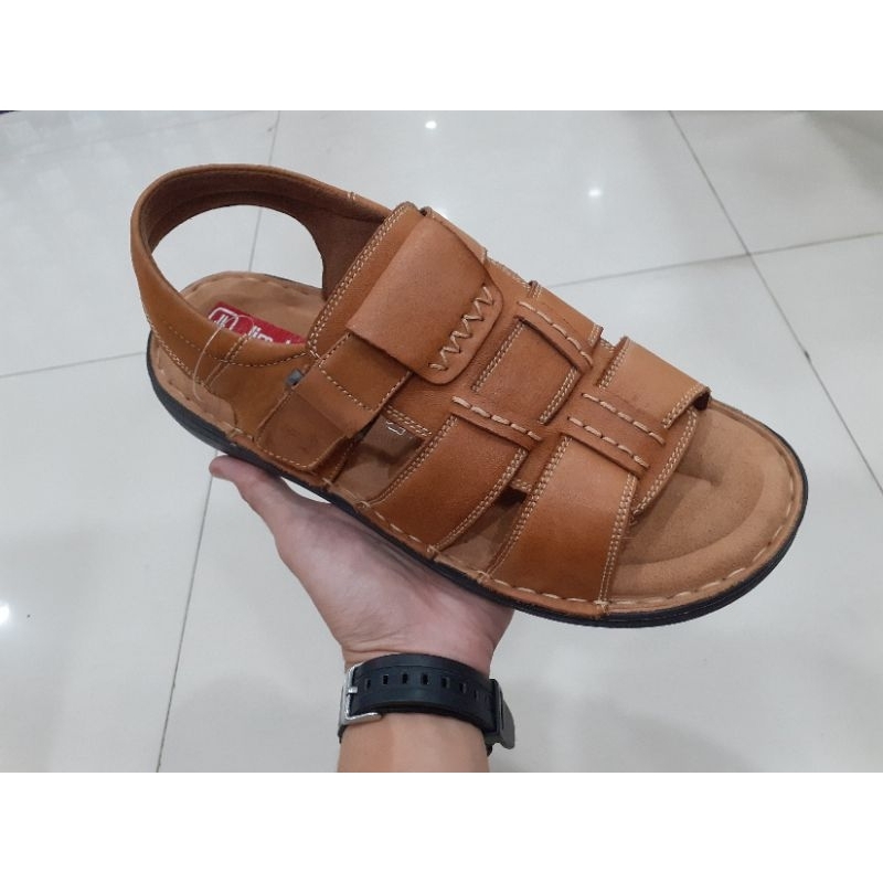 Sandal JIM JOKER (KULIT ASLI) ✔️ Pria Terbaru 40- 44 (100% ORIGINAL)