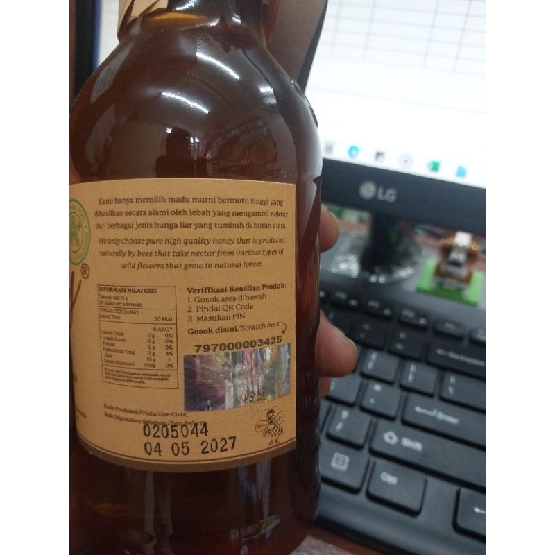 

MADU URAY (MADU MURNI) 450 ML