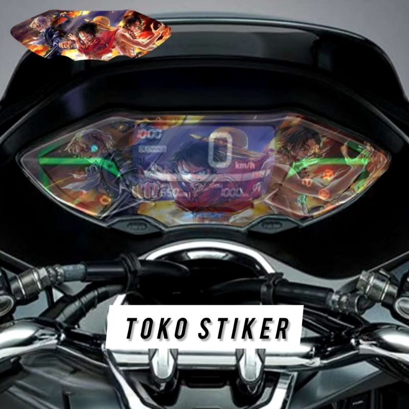 STIKER ANTIGORES SPEEDOMETER UNTUK HONDA PCX 160 Anime