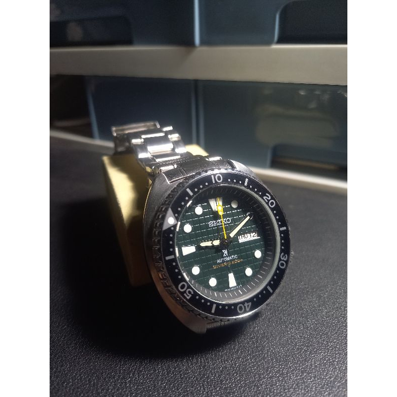 Seiko Turtle Mod Waffle