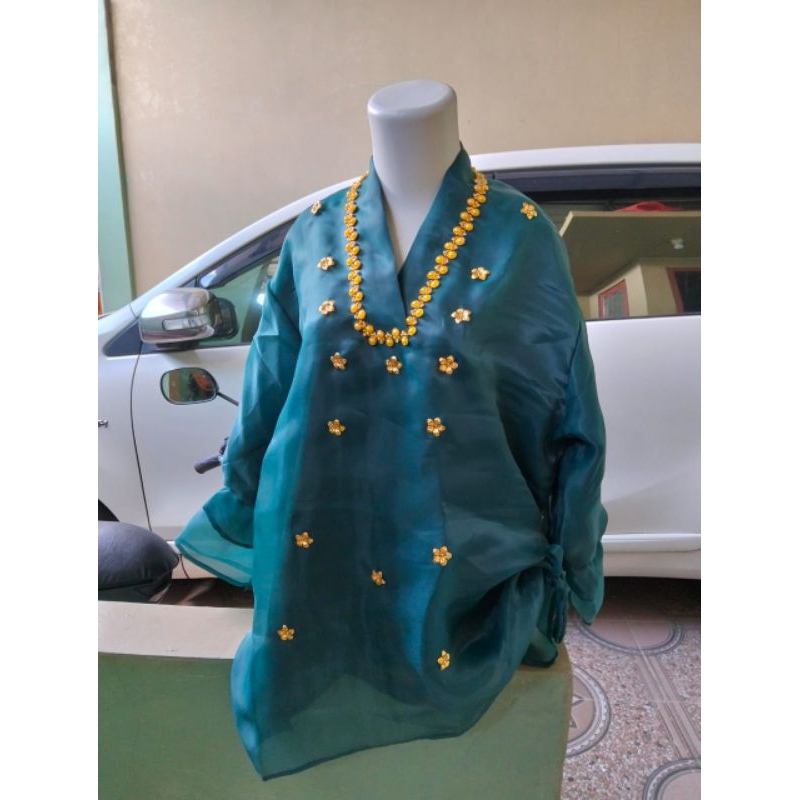 baju Bodo organza murah dan sarung sutra bordir