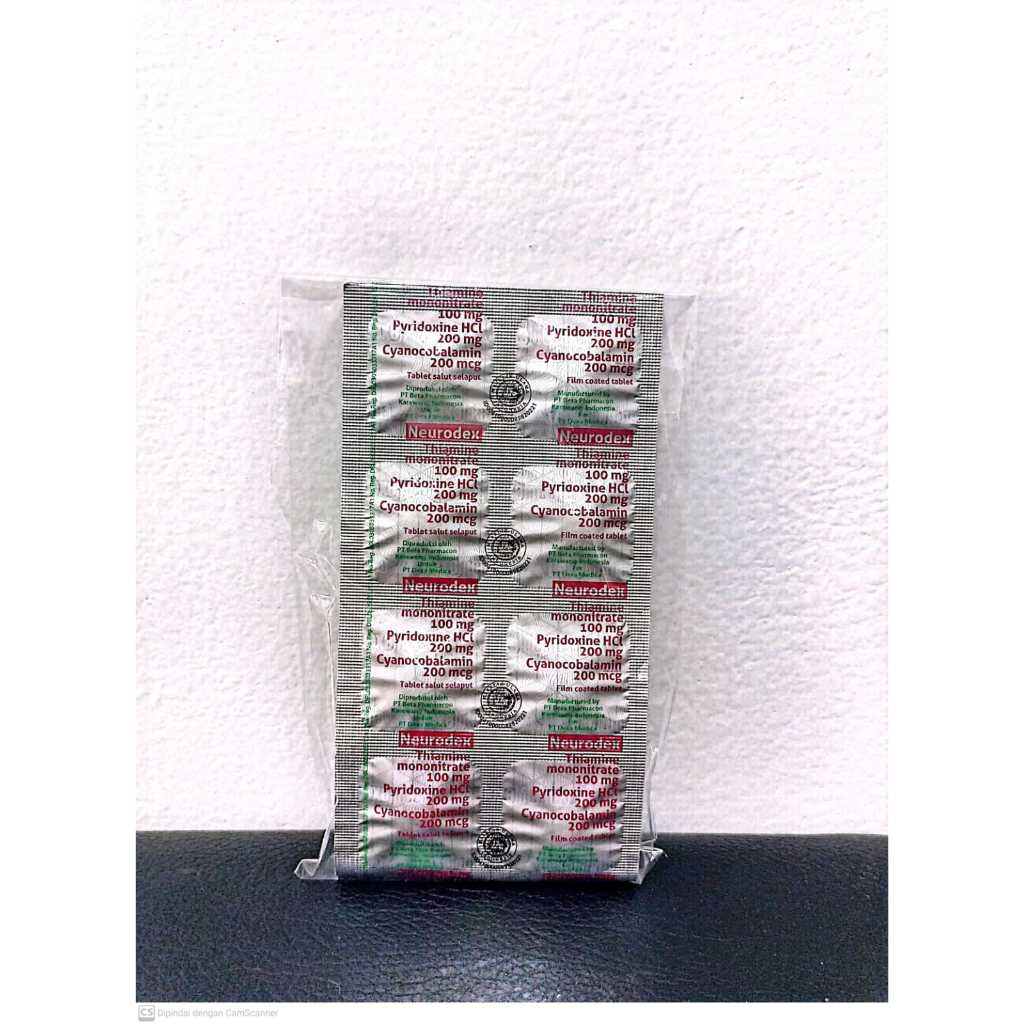 Neurodex tab / vitamin syaraf / vitamin capek capek / vitamin B