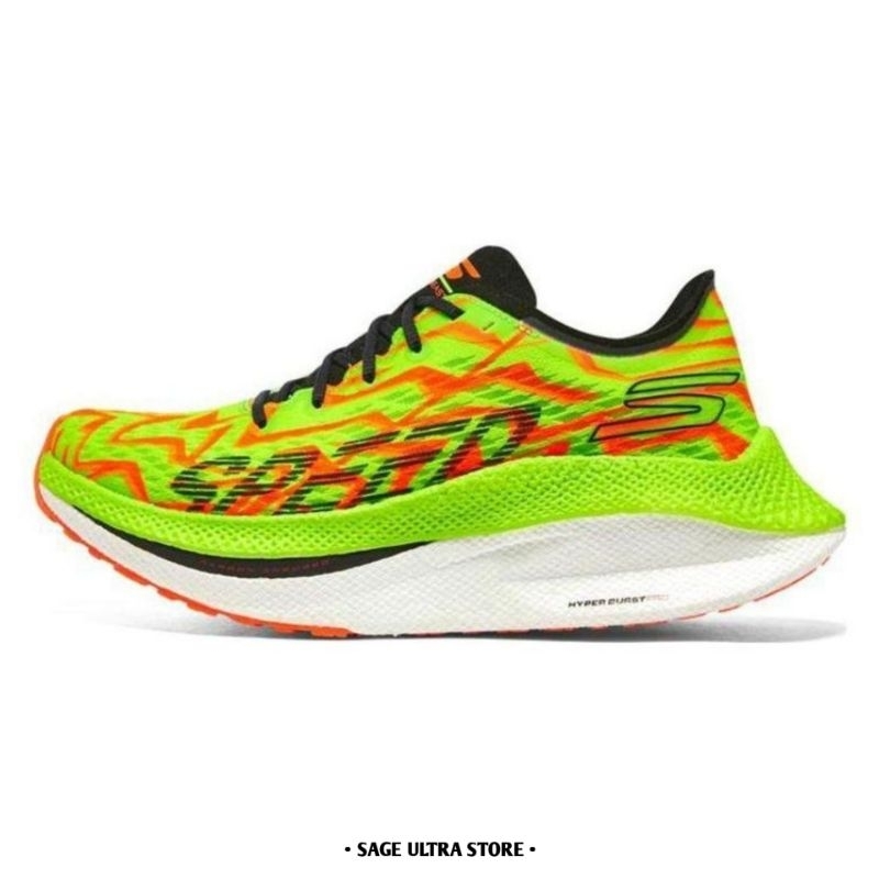 Sepatu Lari Road Running Skechers Go Run Speed Beast Carbon Plate Men Pria