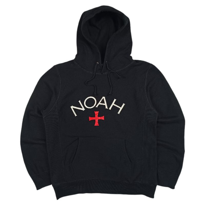 Noah NYC Core Logo Hoodie Black