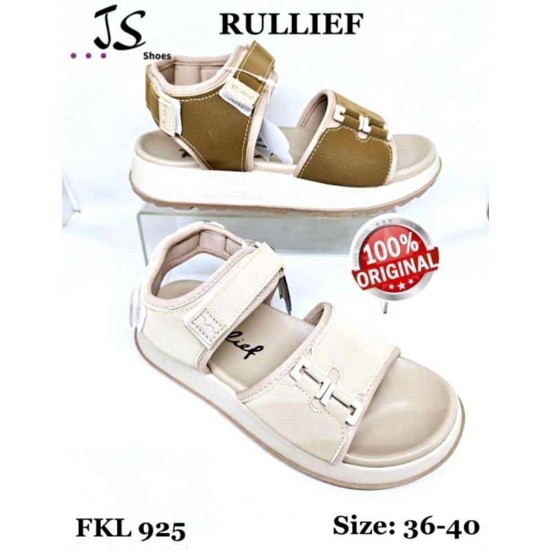 RULLIEF FKL 925 - SANDAL LET CASUAL WANITA DEWASA MERK RULLIEF ORIGINAL