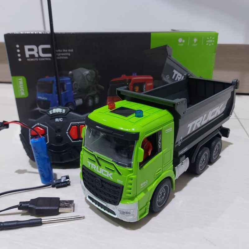 TRUCK RMEOTE CONTROL, RC TRUCK BAK PASIR, RC TRUCK BARANG, TRUCK RC