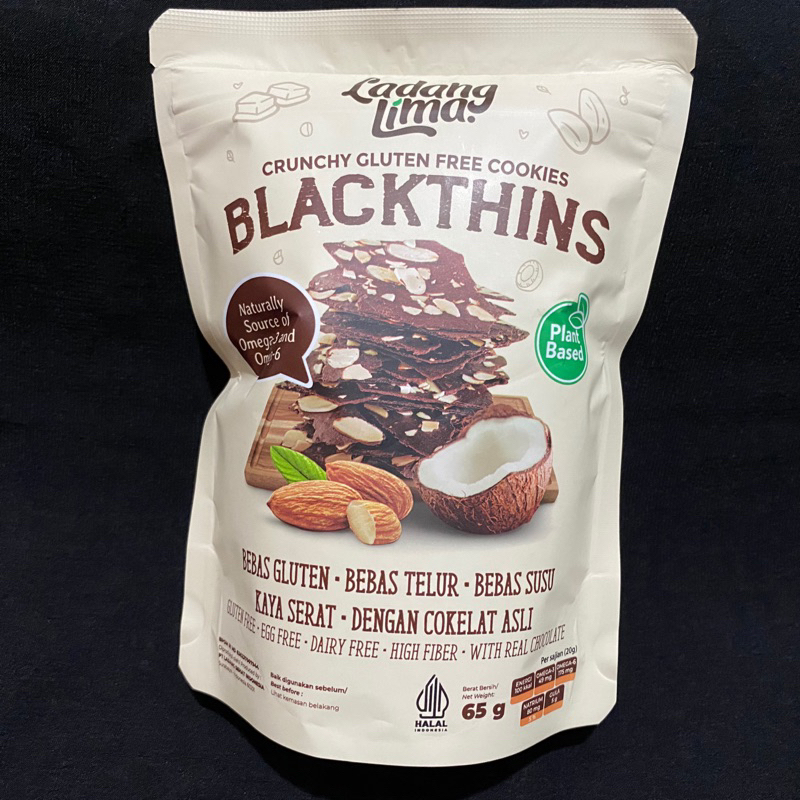 

LADANG LIMA BLACKTHINS CRUNCHY GLUTEN FREE COOKIES