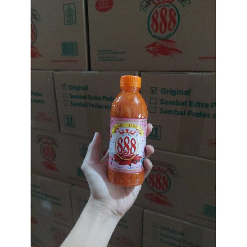 

Cabe Rawit 888 Super Pedas 340ml / Cabe Pontianak Singkawang Kalbar