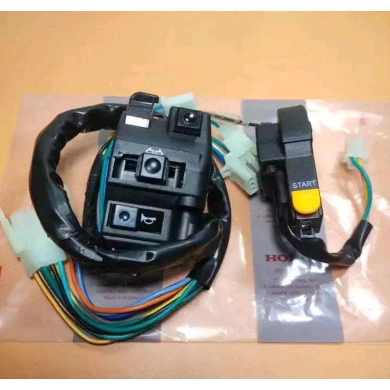 holder saklar kiri kanan set Honda Supra X lama Supra fit lama saklar kiri saklar kanan Supra lama