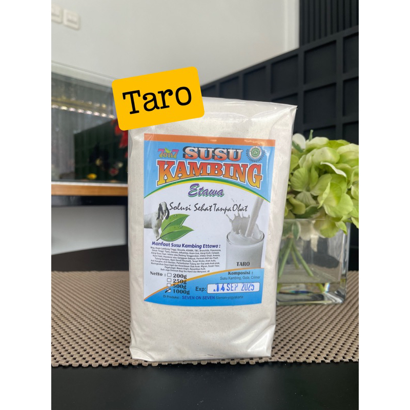 

Susu kambing etawa - susu kambing rasa taro