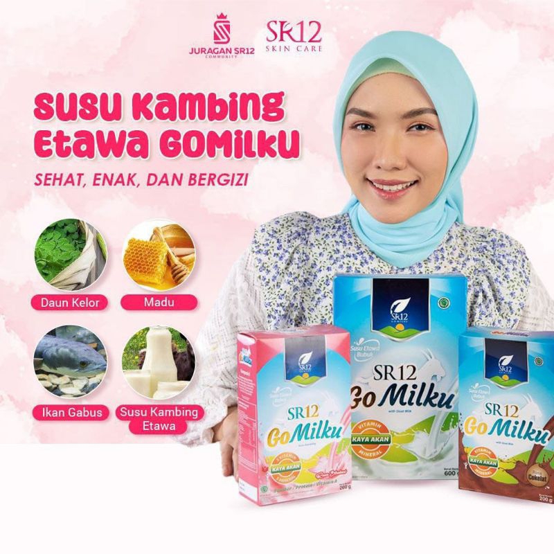 

PAKET USAHA GOMILKU SR12 (10 BOX) SUSU ETAWA KAMBING 200gr