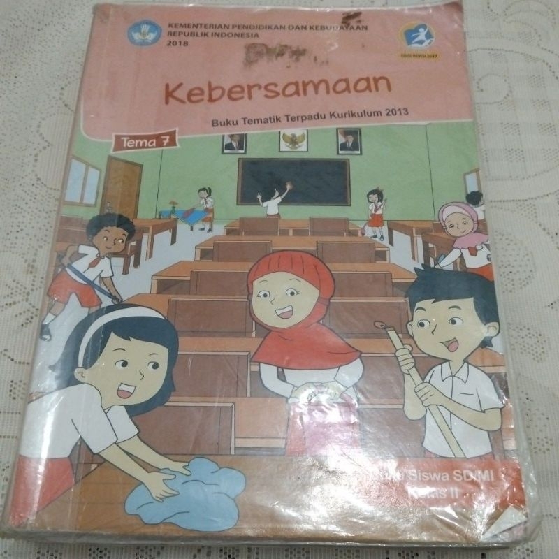 buku tema 7 kebersamaan kelas 2 SD