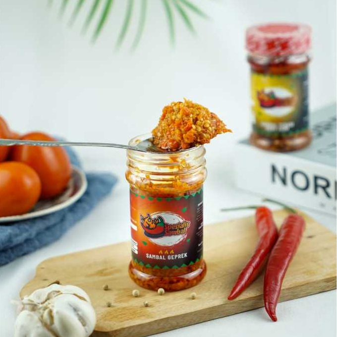 

SAMBAL | SAMBAL BAWANG | SAMBAL GEPREK| PEDES NAMPOLL 125gr