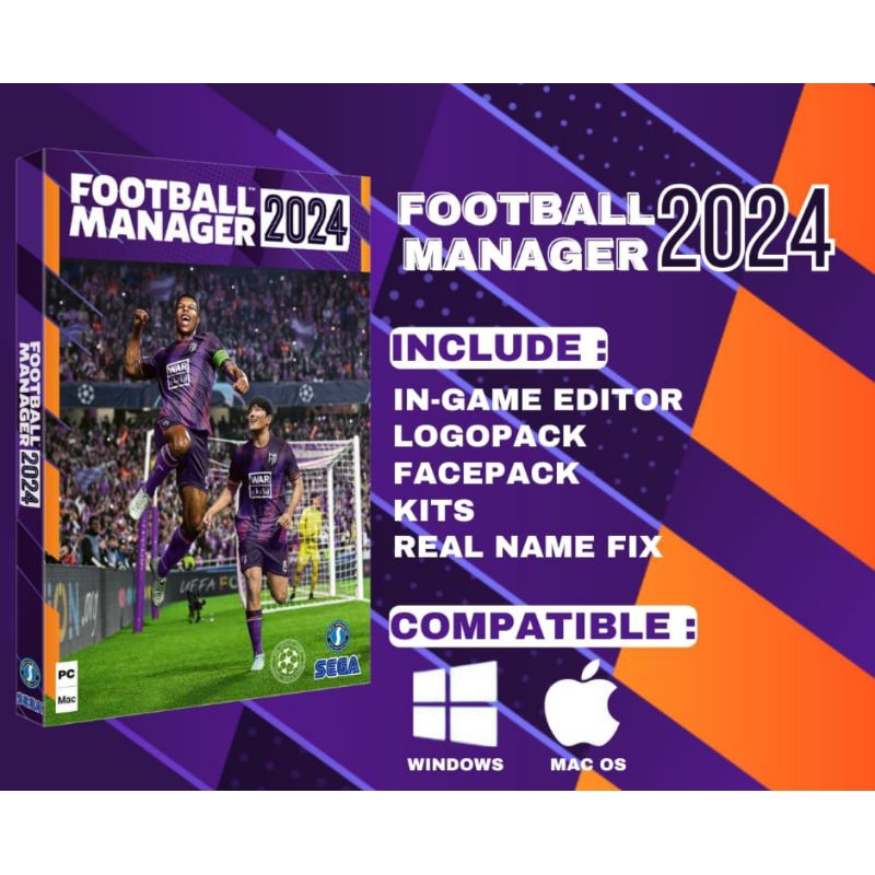 FOOTBALL MANAGER 2024 STEAM/PC