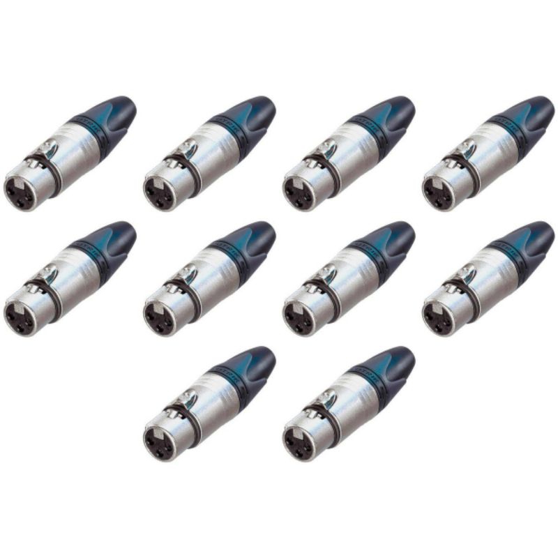 Per 10pcs jek canon cewek Connector XLR Female Neutrik NC3FXX Original