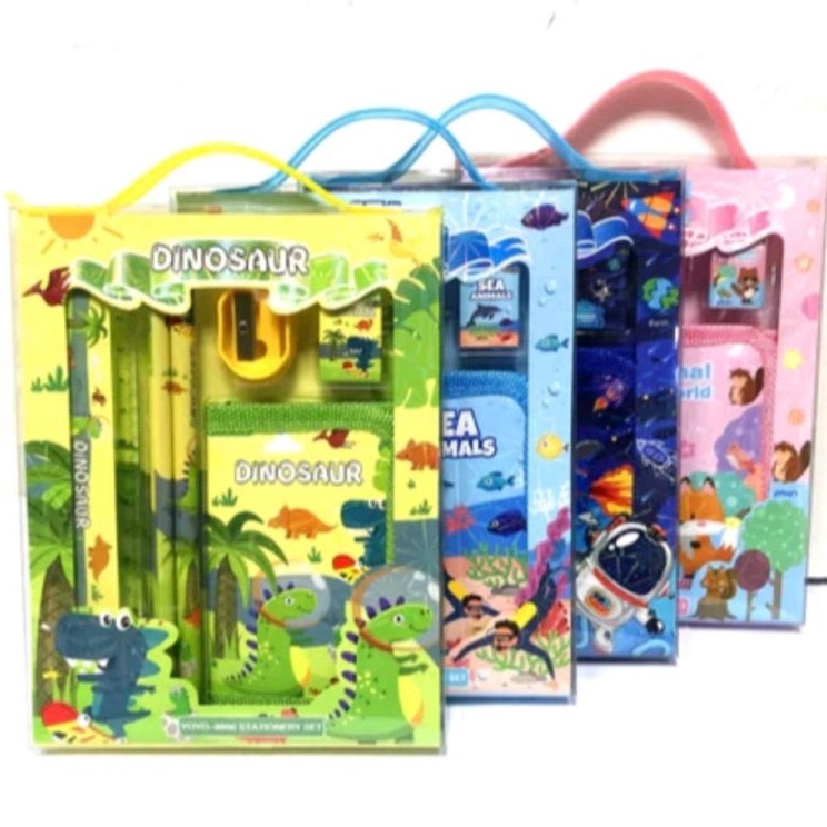 

Promo Keren Atk Set Study Set karakter Dino Astronot 86