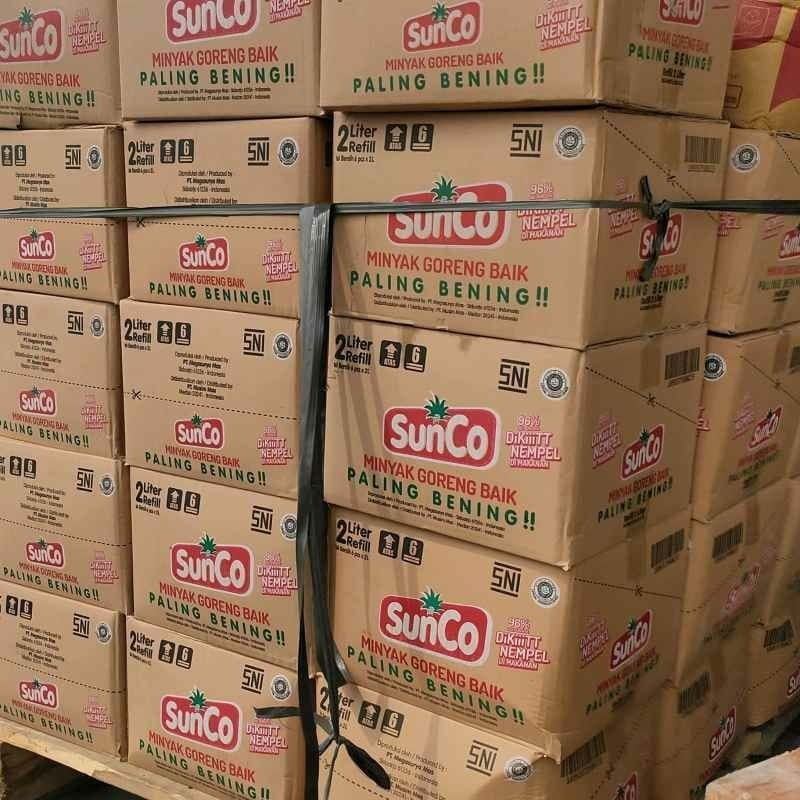 

cuci gudang promo minyak goreng sunco 1 dus 1 liter