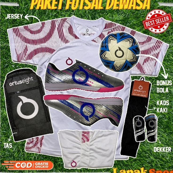 Update Baru  Sepatu Futsal Ortus Catalyst Legion V2 Bonus Bola Paket Komplit Sepatu Futsal Ortuseigh