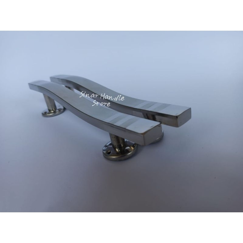 Handle pintu rumah stainles/ gagang pintu/ tarikan pintu (2pcs) panjang 25 cm.