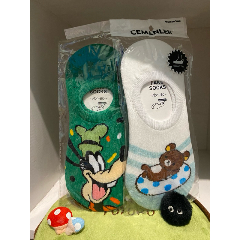 Kaos Kaki Non Slip Rilakkuma Goofy