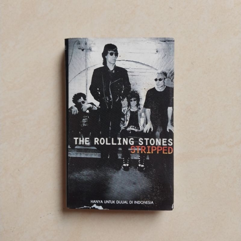 KASET THE ROLLING STONES ALBUM STRIPPED