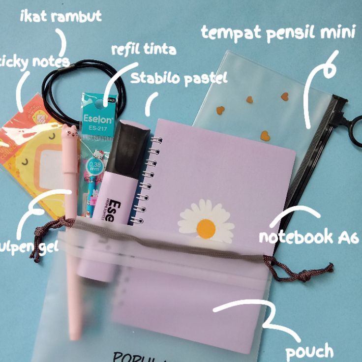 

Lagi Diminati serbagemes88 PART 1 PAKET ALAT TULIS 8IN1 STATIONERY SET FANCY ALAT TULIS SET STATIONERY SET