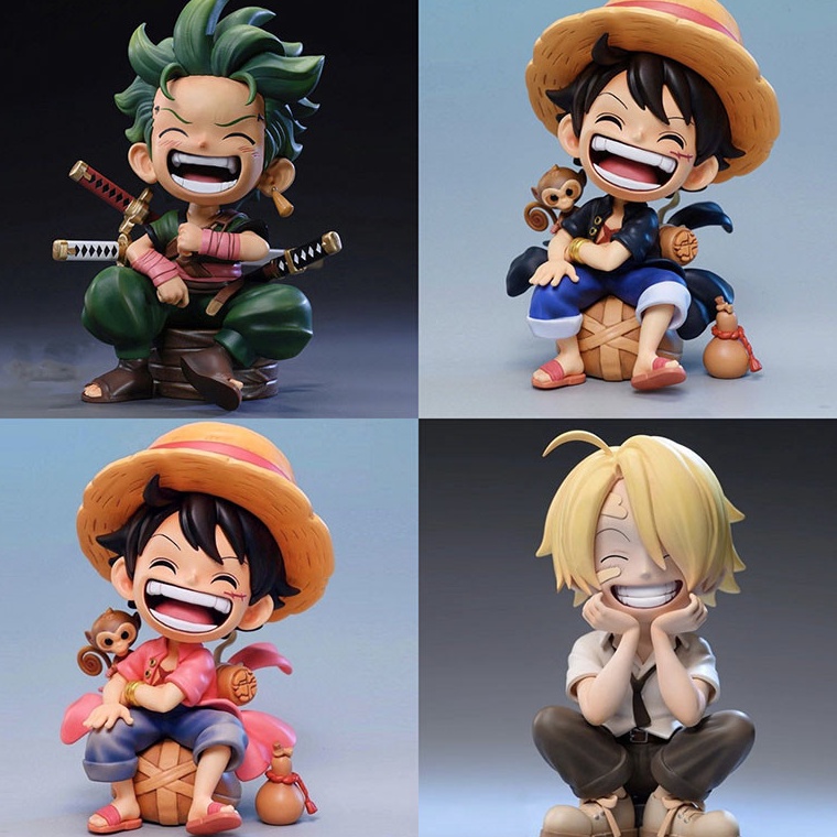 Ready Stok One Piece Action Figure Koleksi Resin Lufyy Pajangan