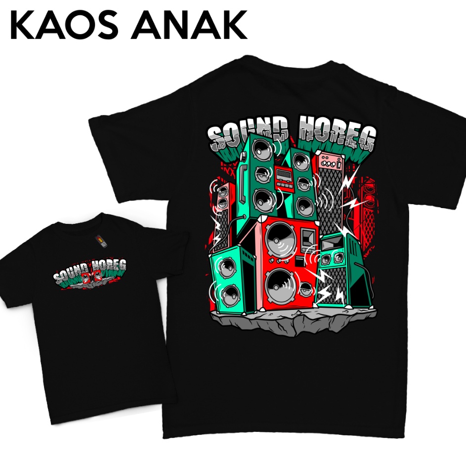 Borong Murah  KAOS ANAK SOUND HOREG HIJAU KAOS SOUND SYSTEM DISTRO  SOUND BALAP BLITAR
