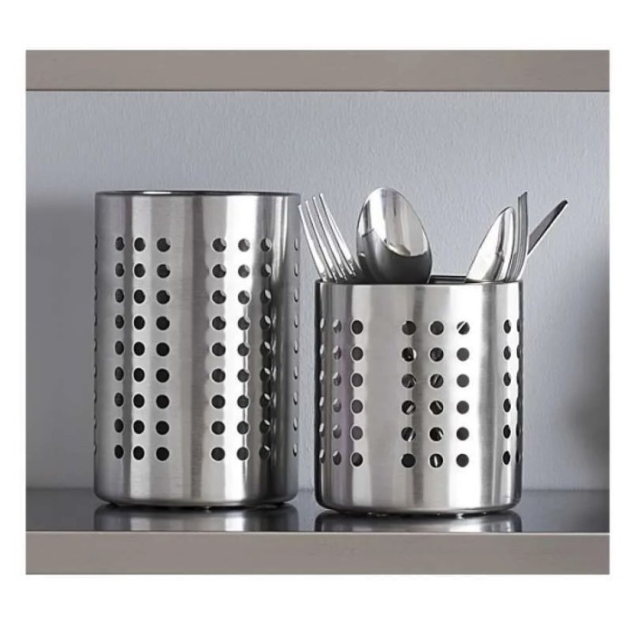 tempat sendok stainless