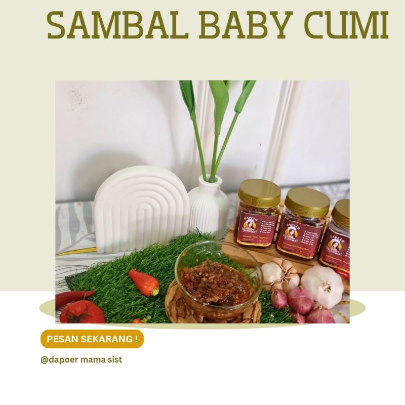 

sambal baby cumi