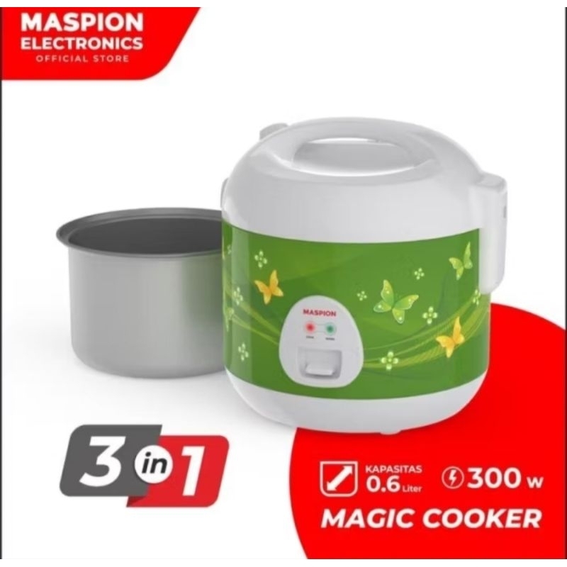 RICE COOKER / MAGIC COM MINI 0,6LTR MASPION MRJ-0623