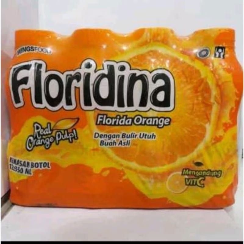 

Floridina orange 350ml 1 pack isi 12 botol