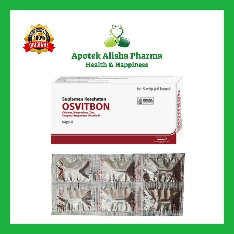 Osvitbon Kapsul Per Strip 6 Tablet - Suplemen Persendian dan Tulang