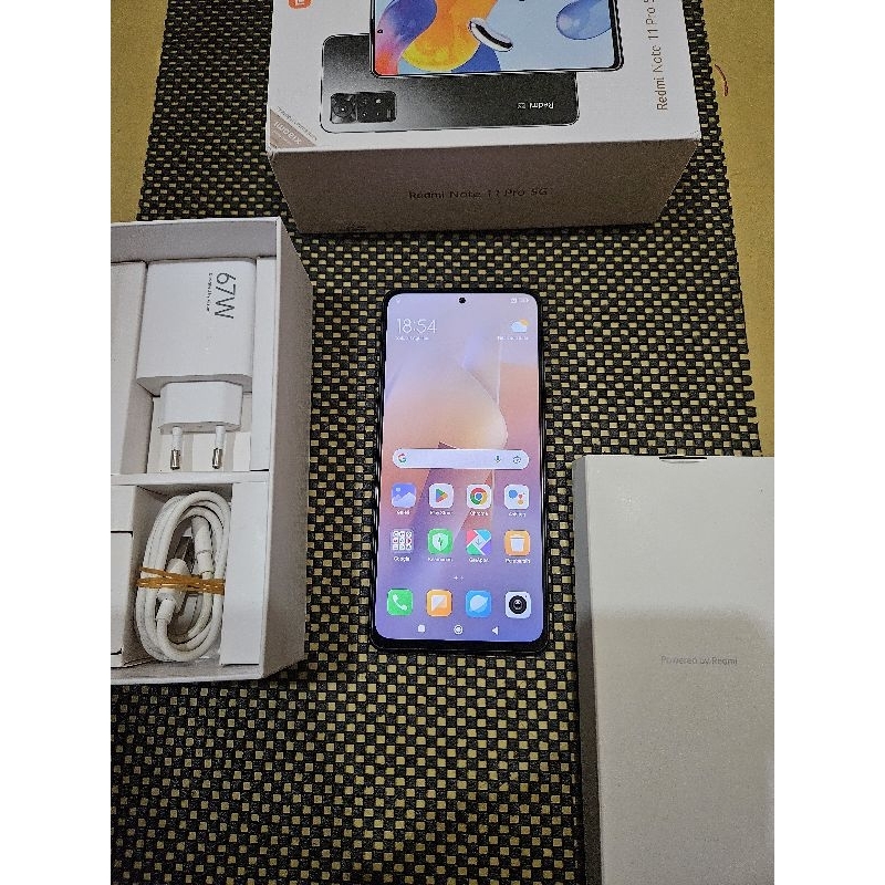 xiaomi redmi note 11 pro 5G 8/128Gb full ori no minus