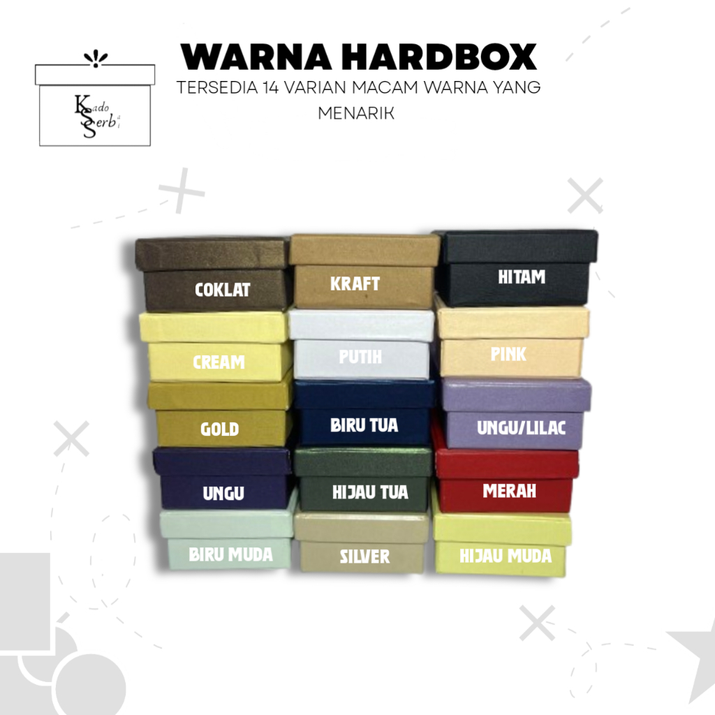 

Hardbox Uk 12 x 12 x 3 cm I Kotak kado I Giftbox I Rigid box