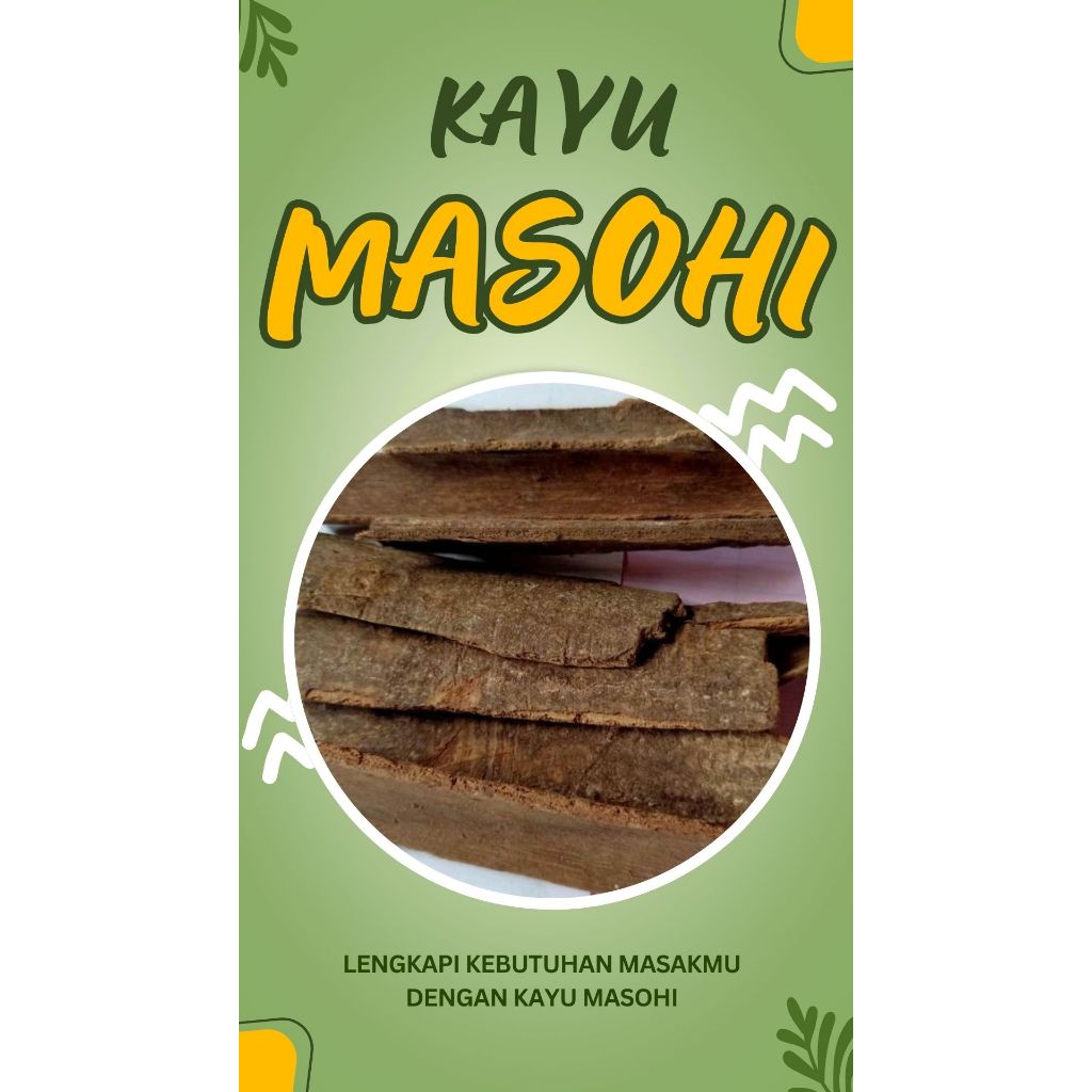 

KULIT KAYU MASOHI/MESOYI - KEMASAN 100 GRAM