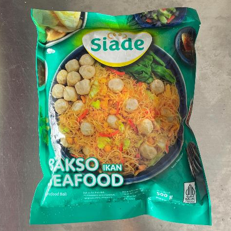 

Siade Bakso Ikan Seafood 500gr / Olahan Ikan Stick Seafood / Stik Seafood