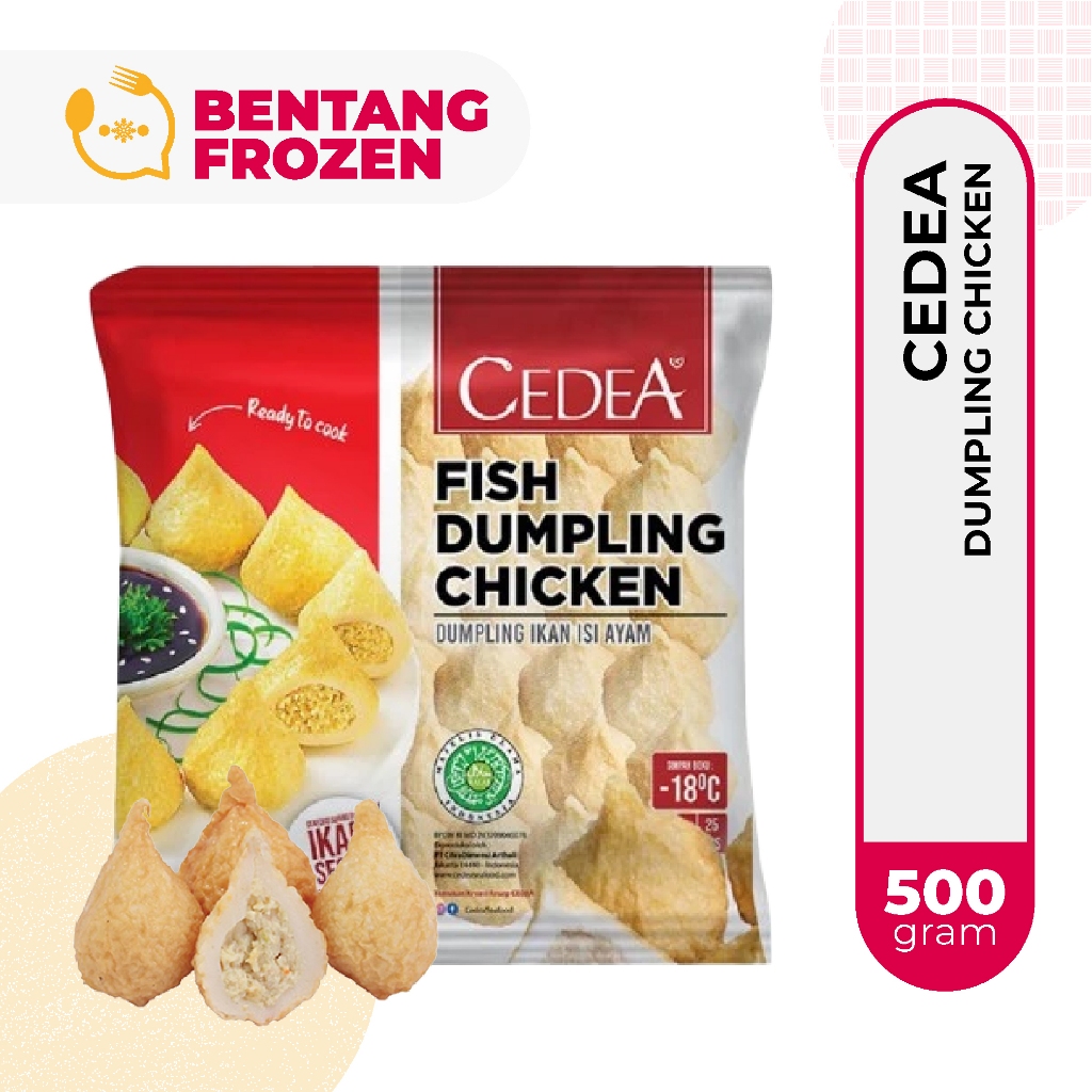 

Cedea Dumpling Chicken 500gr / Dumpling Ayam