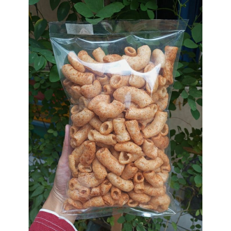 

Kerupuk makaroni pedas gurih 150gr