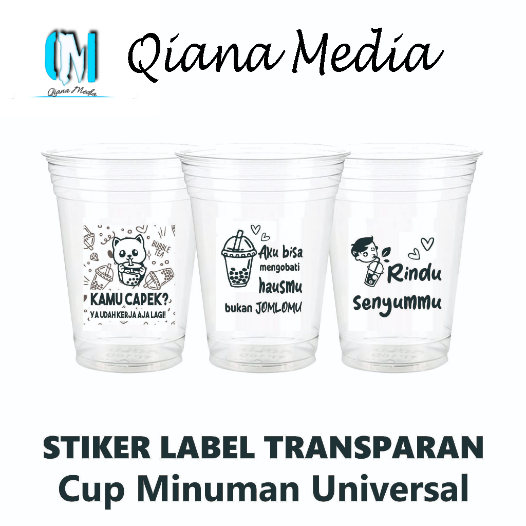

STIKER CUP KATA KATA TRASPARAN / STIKER CUP TRASPARAN / STIKER CUP / CUP TRASPARAN / STIKER TRASPARAN / STIKER CUP KATA KATA