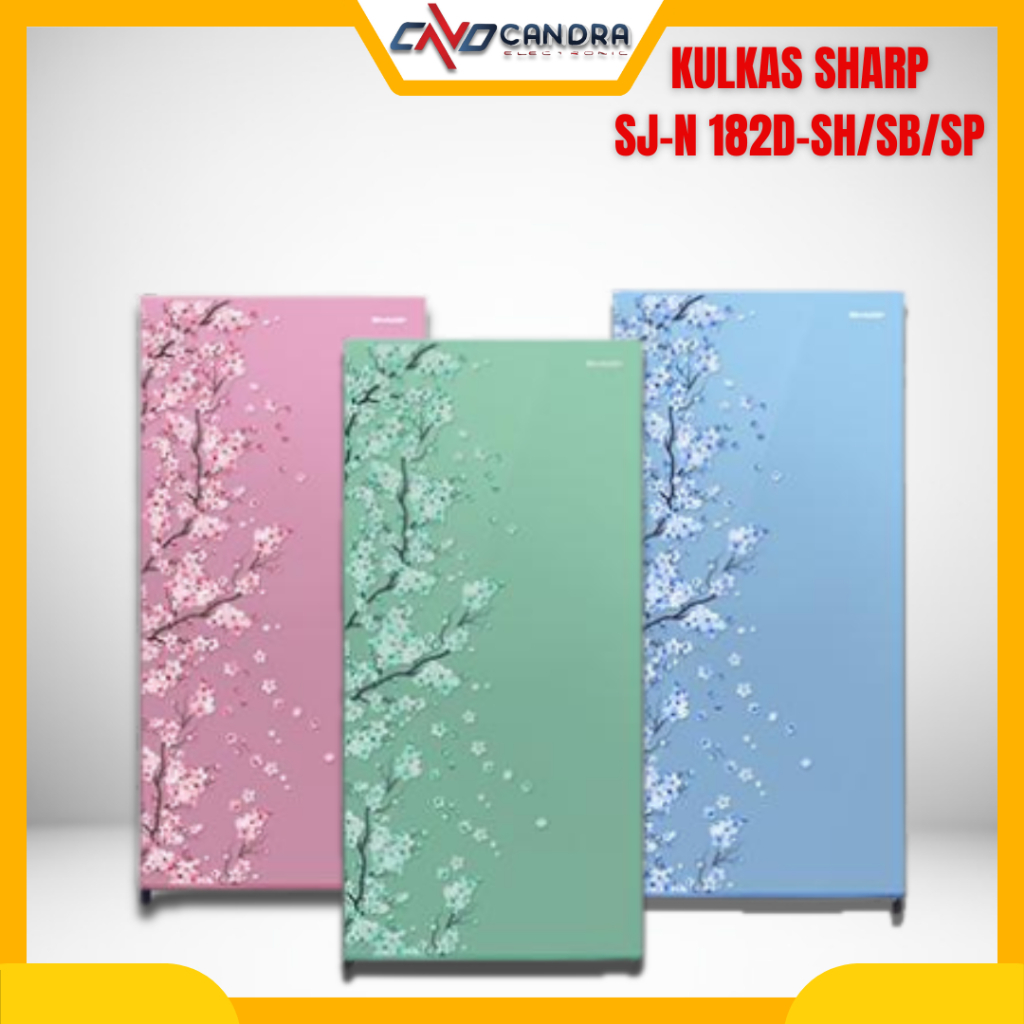 Kulkas Sharp Satu Pintu SJ-N 182DS SH/SB/SP/Kulkas 1 Pintu Sharp