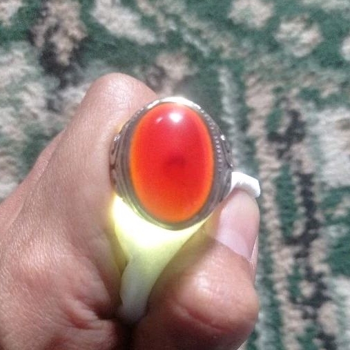 Natural Batu Akik Cempaka Madu