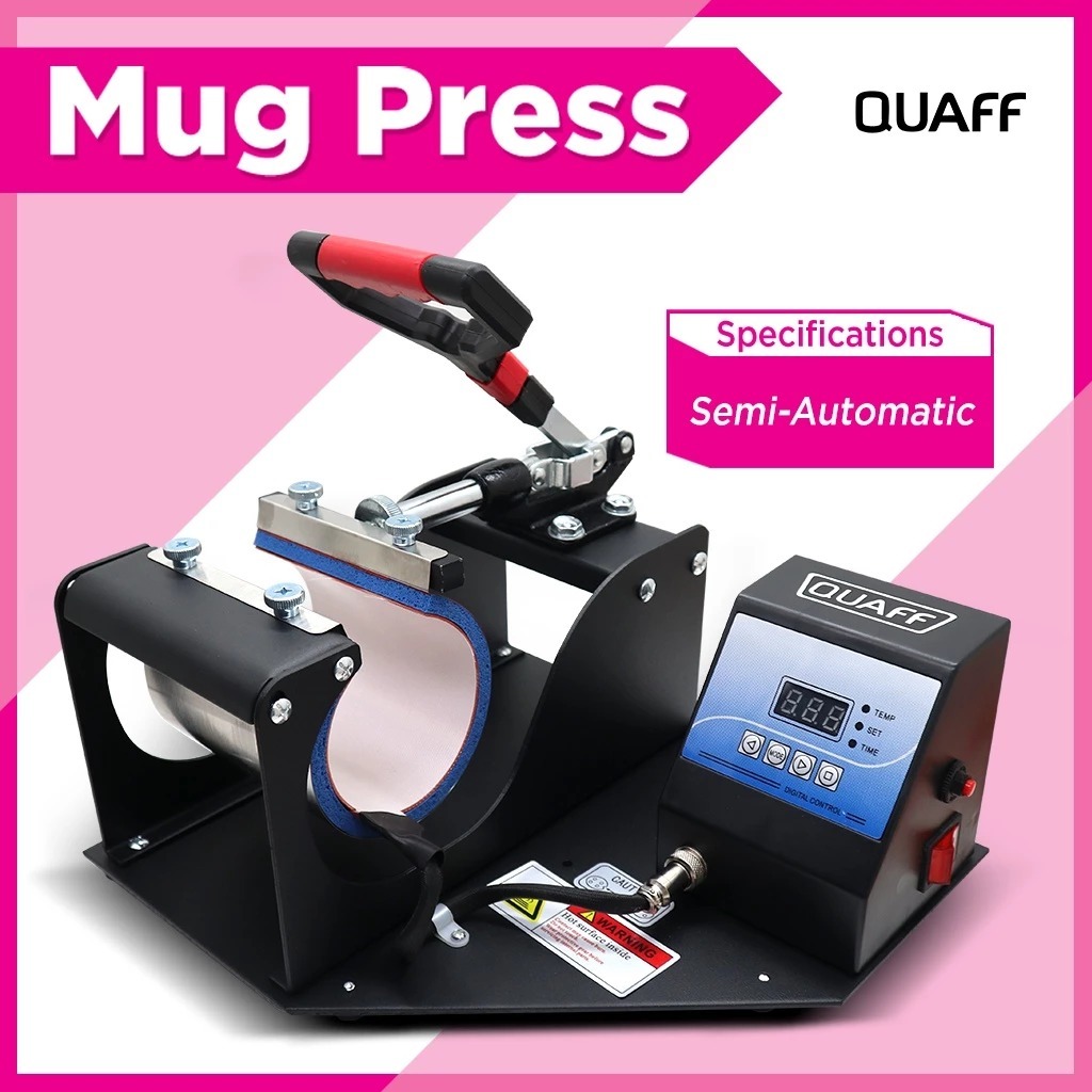 

QUAFF Digital Mug Press Machine Heavy Duty Heat Press