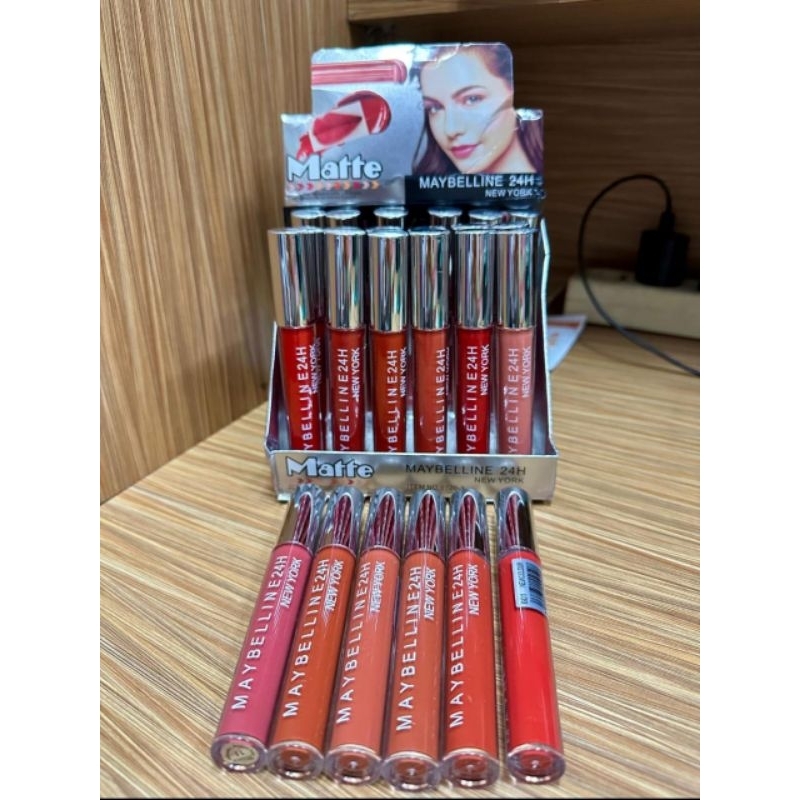 [perbox 24pc] LIPCREAM MYBELLINE MERAH No:6020