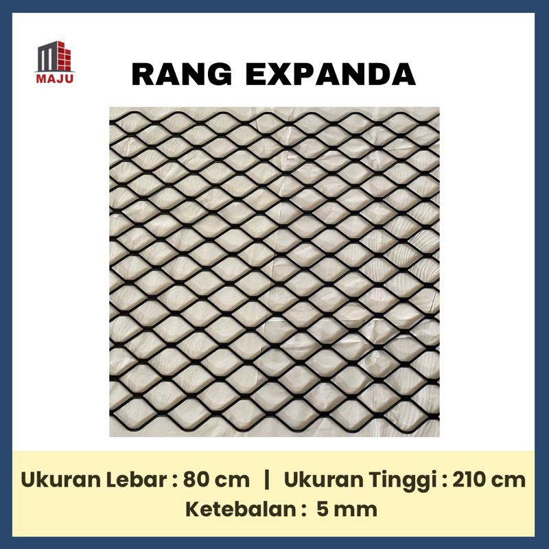 Rang Expanda / Kawat Jaring Pintu Teralis Aluminium