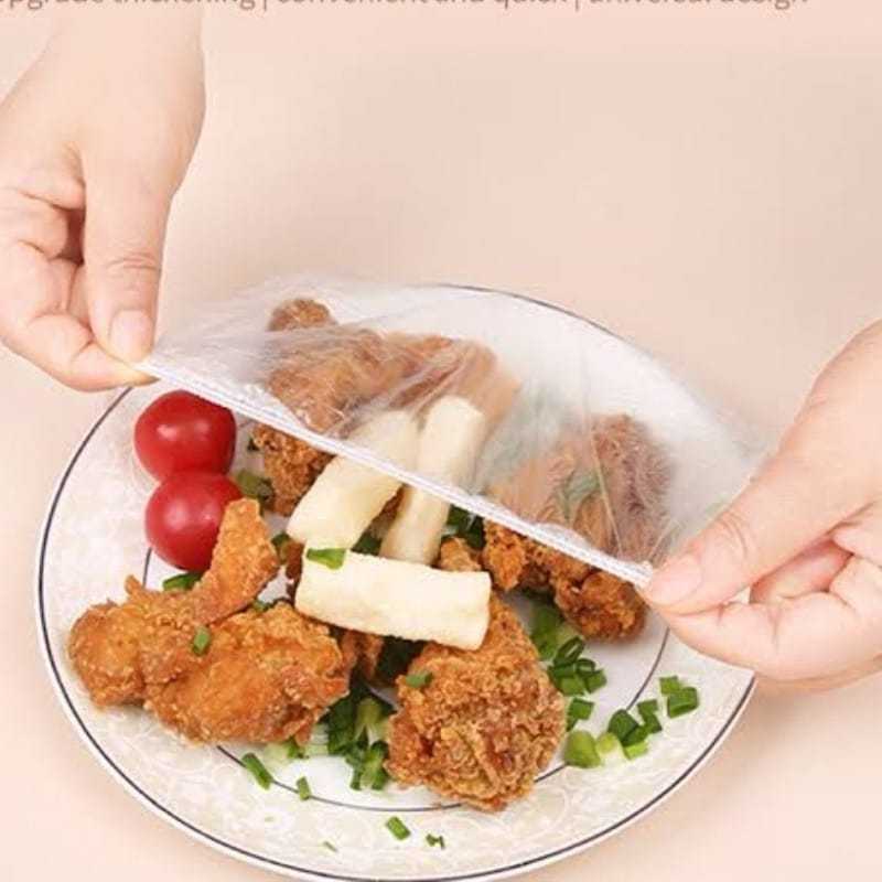 Plastik Penutup Makanan Karet Wrap Pelindung Makanan Plastik Wrapping 1 BIJI
