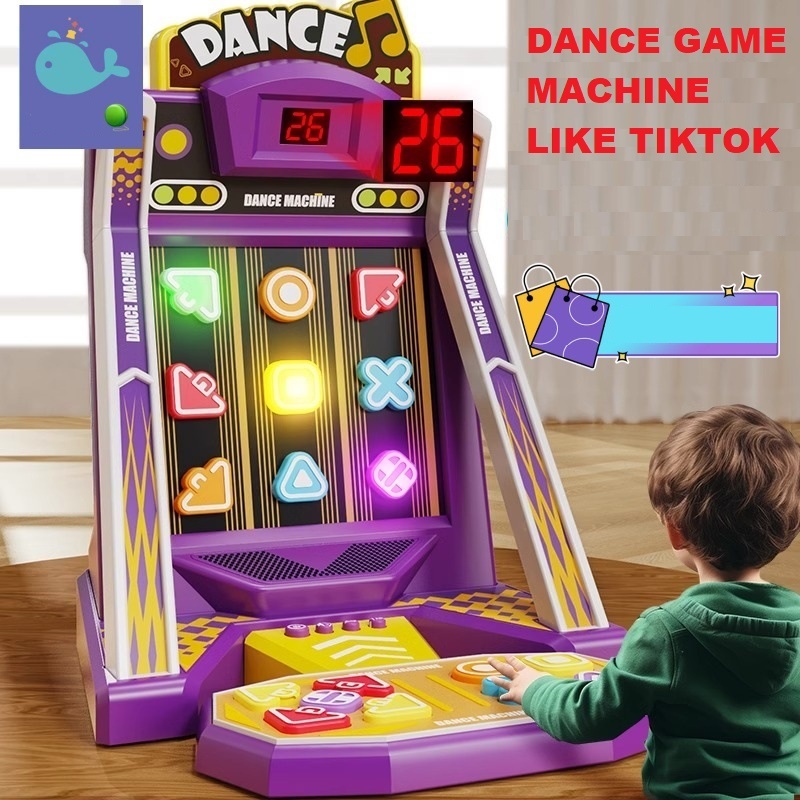 MAINAN ANAK LUCKY  MUCIK DANCE GAME MESIN | BELAJAR EDUKASI BOY GIRL TOY | ADA SCORE ANGKA LAMP WARN