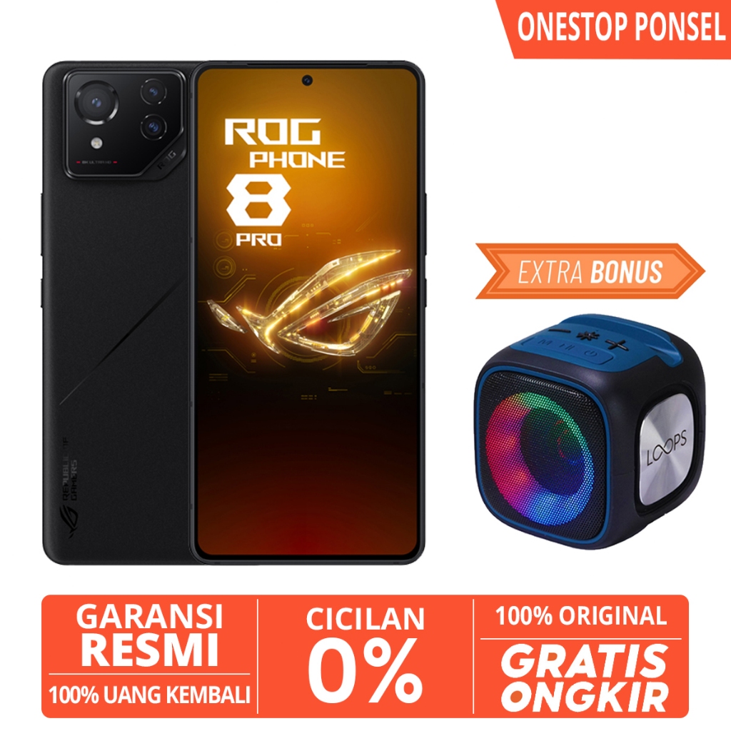 Asus ROG Phone 8 Pro 5G 24/1TB 16/512GB 16/256GB 12/256GB Resmi Not 7