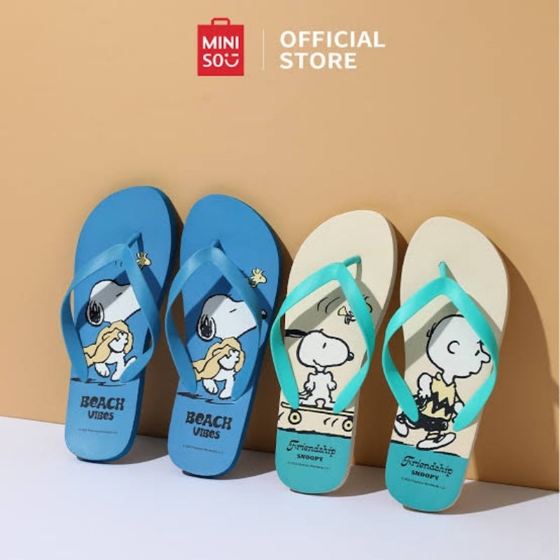 Sandal Jepit Snoopy MINISO